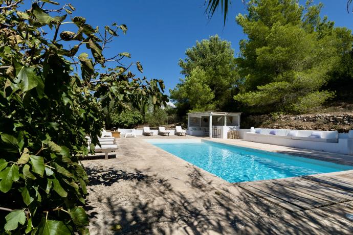Villa Cana Berri Ibiza te huur - zwembad 