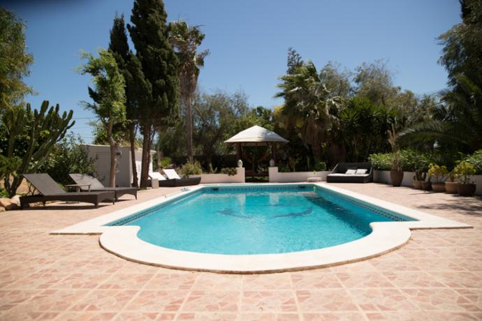 Villa Can Massinet san jordi Ibiza te huur - zwembad 
