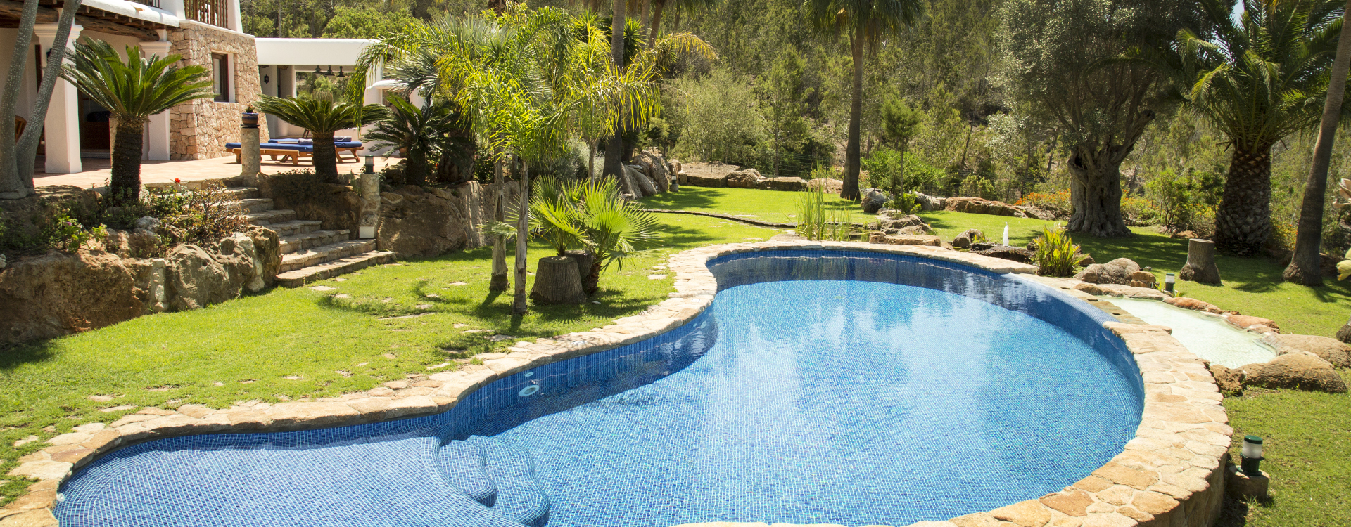 Villa Villa Cascade te huur in ibiza - zwembad 