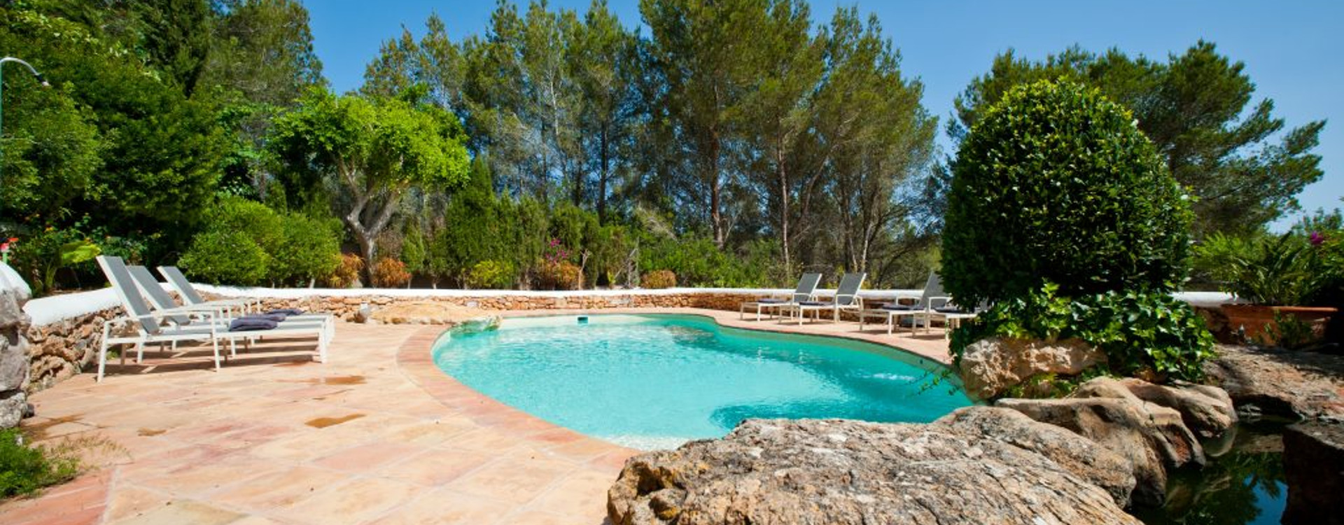 Ibiza villa with private pool