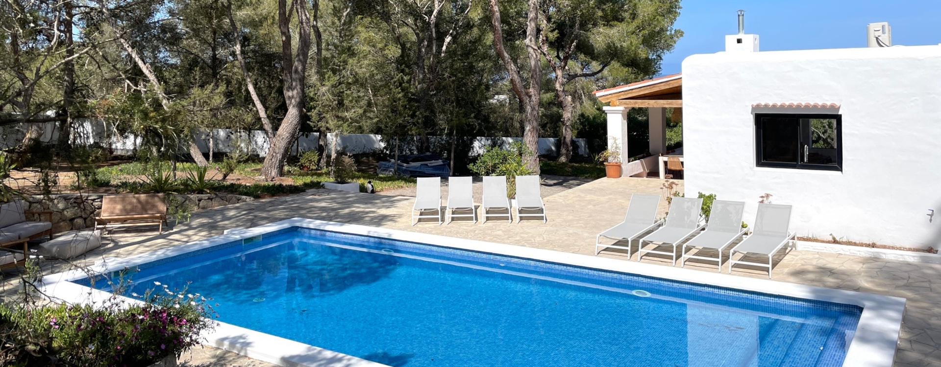 ibiza villa pool