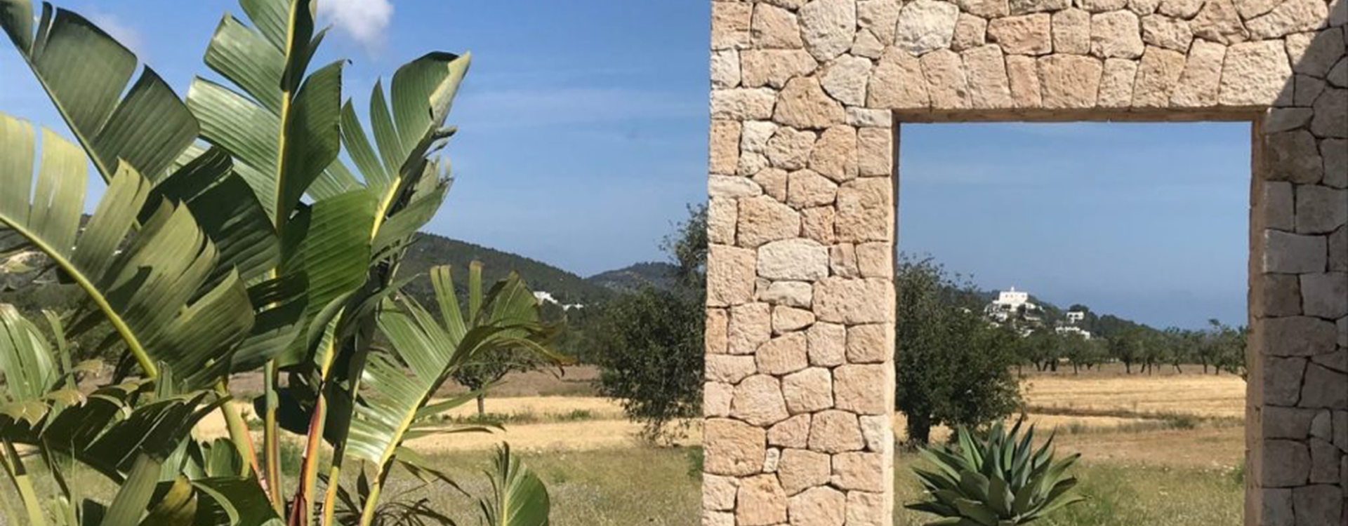 Villa Finca Gertrudis te huur op Ibiza - Zicht