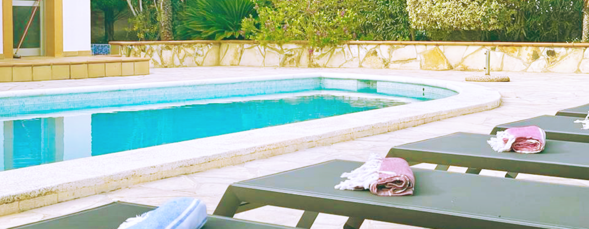 villa Linda te huur op Ibiza - zwembad